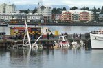 Sjáðu myndband þegar línubátur sökk í Hafnafjarðarhöfn