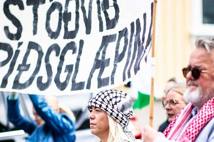 Sniðgangan 2024: „Venjulegt fólk sem getur ekki horft aðgerðalaust á þjóðarmorðið í Palestínu“