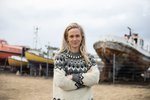 Halla safnaði fyrir bílprófi með því að þvo af fjölskyldunni: „Skylda að dansa af og til“