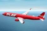 Sex rauðar þotur hjá Play – Sífellt fleiri fljúga með flugfélaginu