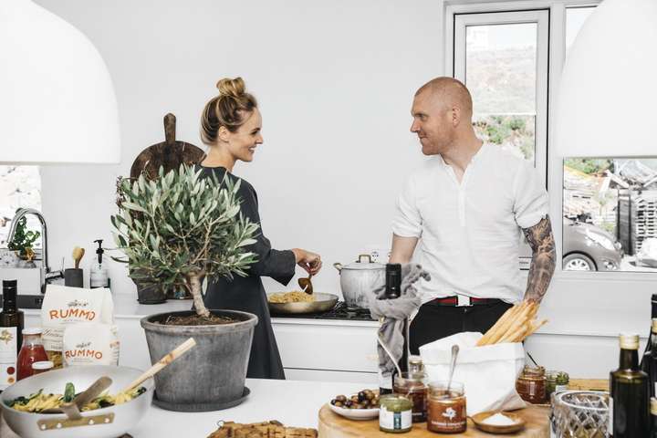Ása Regins og Emil Hallfreðs með ástríðu fyrir ítölskum mat