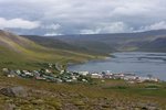Íbúar á sunnanverðum Vestfjörðum fögnuðu á meðan lögreglumenn mótmæla