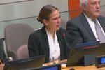 Barnalæknir hélt eldræðu um vitnisburð sinn á Gaza hjá Sameinuðu þjóðunum: MYNDBAND