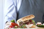 Geggjaður nauta-fillet hamborgarasamloka sem gælir við bragðlaukana