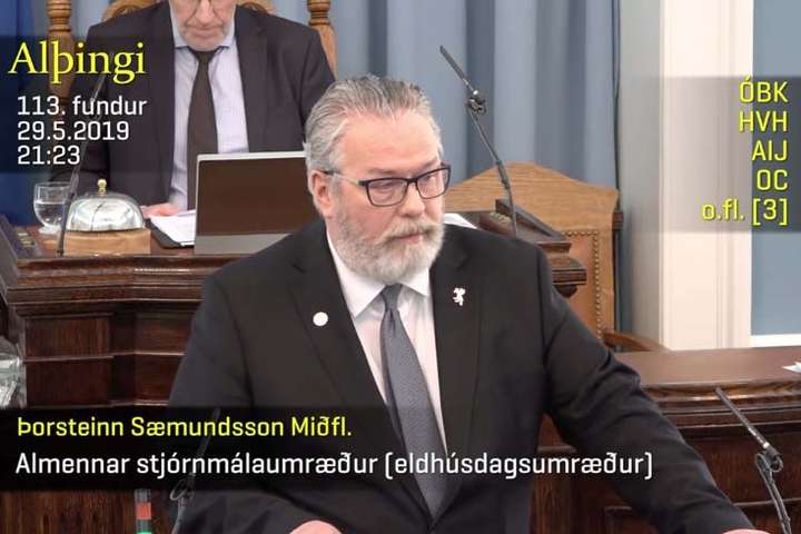 „Við Miðflokksfólkið höfum ekki farið fram á dagskrárvald“