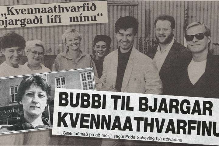 Bubbi Morthens til bjargar: „Á sínum tíma bjargaði Kvennaathvarfið lífi mínu“