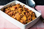 Hollur og góður pottréttur með bulgur og grænmeti