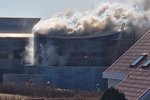 Eldur kviknaði í þaki Húsaskóla