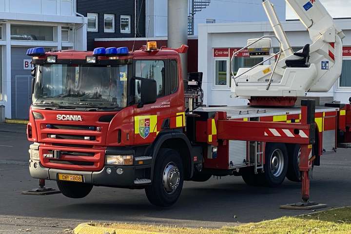 Alelda bíll í Kópavogi
