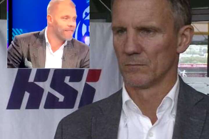 Eiður sagður vera undir áhrifum í beinni útsendingu – KSÍ og Síminn á flótta – Sjáðu atvikið