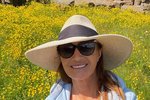 Dr. Quinn spókar sig á Íslandi: Jane Seymour mætti til landsins rétt áður en gosið hófst – MYNDIR