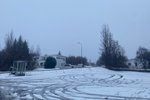 Héraðsbúar vöknuðu við hvíta jörð