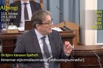 Óli Björn Kárason: „Lágmarkslaun á Íslandi eru þau þriðju hæstu í löndum OECD“