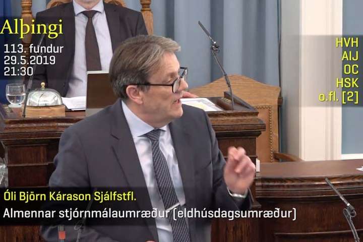 Óli Björn Kárason: „Lágmarkslaun á Íslandi eru þau þriðju hæstu í löndum OECD“