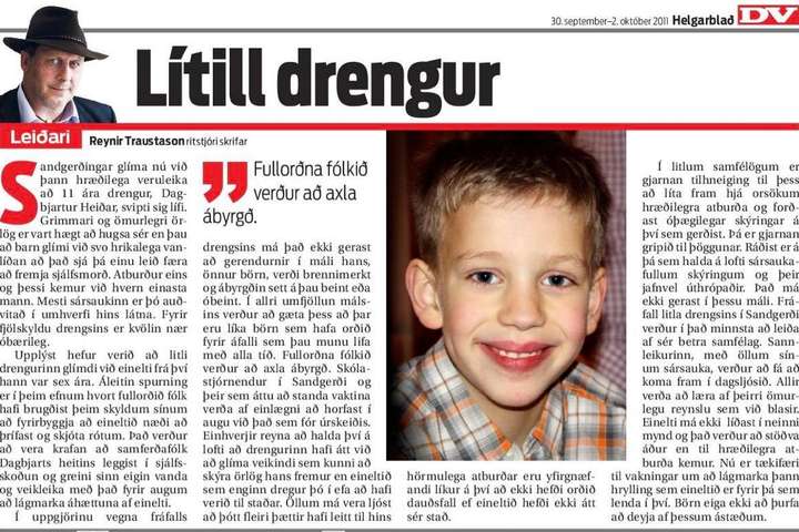 Gróðrastía eineltis í Garðabæ