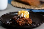 Klístruð karamellukaka