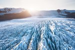 Ferðamenn voru hætt komnir við Vatnajökul