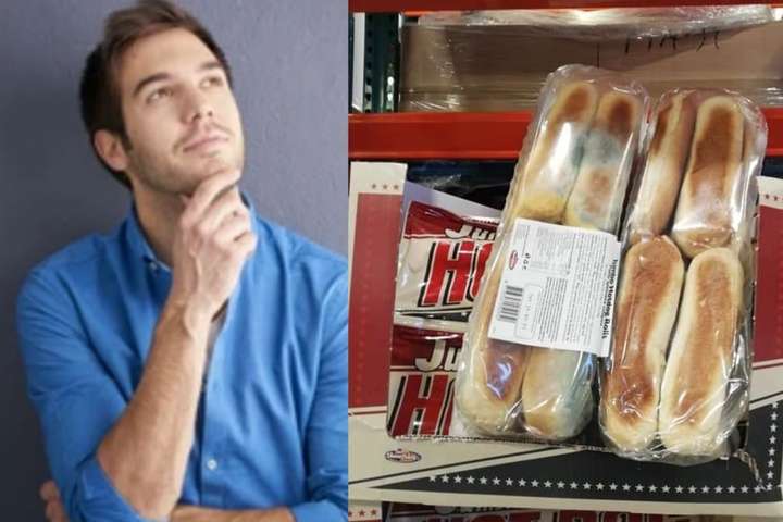 „Hefur einhver smakkað pulsubrauðin í costco? Hvort er betra með eða án þessu græna?“