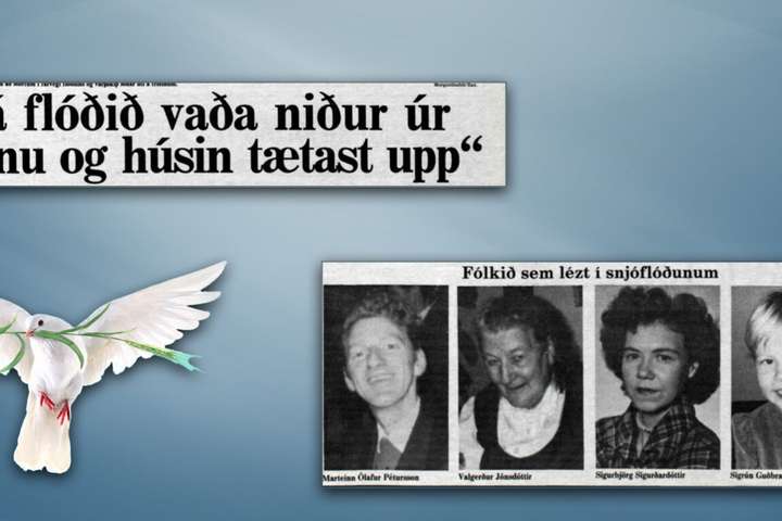 Rearview Mirror: When four people died in the slush floods in Patreksfjörður