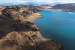 Mikill viðbúnaður við Kleifarvatn í dag: Dreng rak út á vatnið