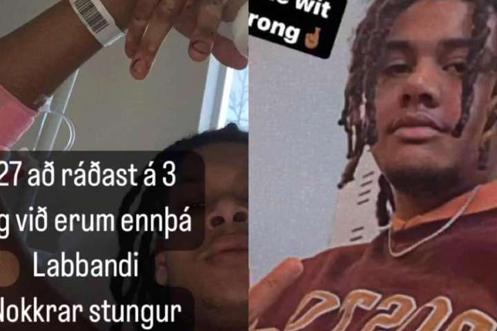 Margstunginn á Bankastræti Club og sendir kveðju frá sjúkrabeði: „Nokkrar stungur, ekkert stress!“