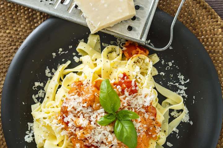 Sparilegt pasta sem ærir bragðlaukana
