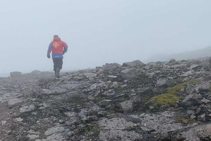 Hjólreiðamaður örmagnaðist á Kili