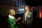 Brad Pitt kirfilega merktur með nafnspjaldi