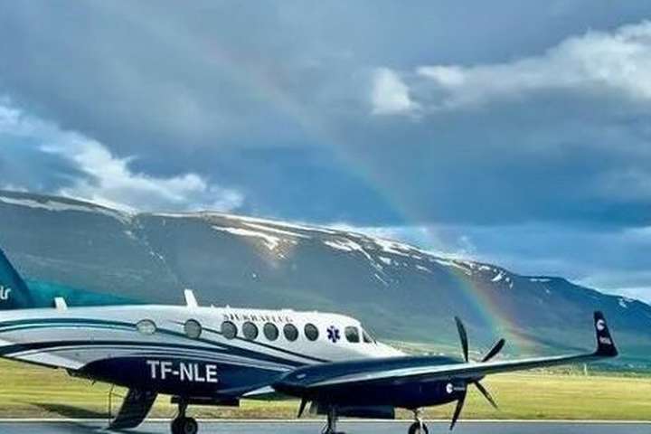 Sjúkraflug til Reykjavíkur stóð tæpt í gær – 389 í bráðri hættu flogið á hverju ári
