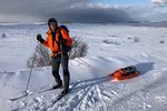 Í tjaldi í 15 stiga frosti