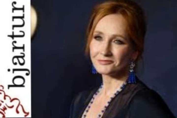 Bjartur tryggði sér Jólasvínið eftir J.K. Rowling