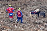 Fífldjarfir ferðamenn að þvælast um lífshættulegt hraunið: „Við erum komin í eldgosatíma“
