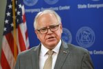 Tim Walz er varaforsetaefni Kamala Harris