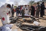 Um 200 lík fundust í fjöldagröf á Gaza: „Þar er að finna eldri konur, börn og unga menn“