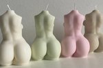 Handgerð og eftirtektarverð sojakerti