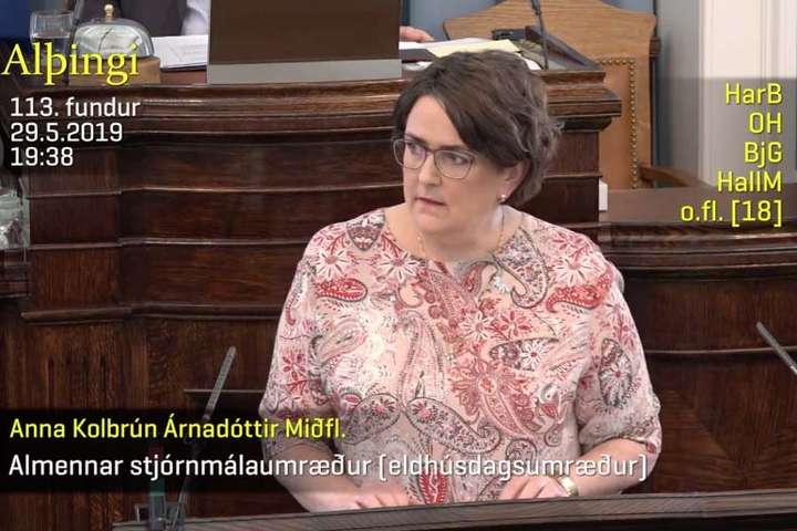 Þingkona Miðflokksins segir Sjálfstæðisflokkinn beygja sig undir VG í heilbrigðismálum