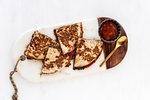 Quesadillur með svörtum baunum og glóðaðri papriku – 20 mín.