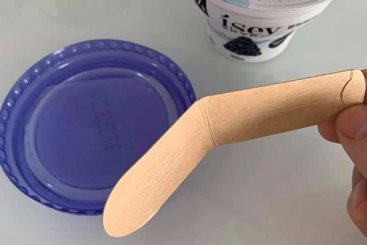 „Er þetta ekki komið útí öfgar þegar maður á að fara borða skyr með pappaspjaldi“