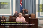 Efnahagstaðan góð og uppbygging heilbrigðiskerfis í fullum gangi