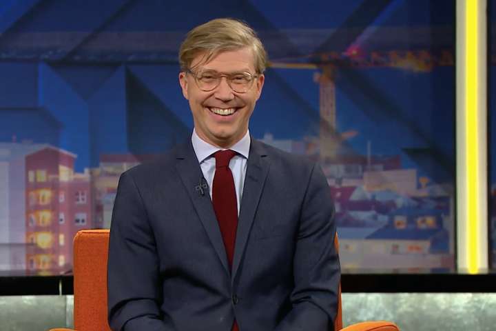 Ruglaðist á Gísla Marteini og konu: „Ég lýsti ekki Eurovision“