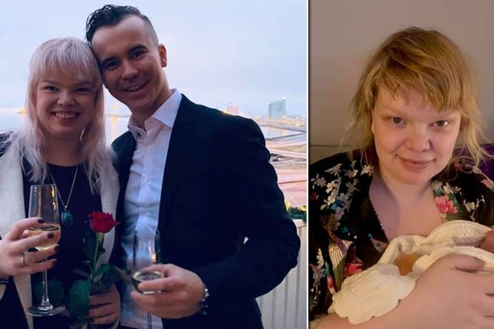 Þórhildur Sunna og Rafal eignuðust dreng: Hefur strax fengið nafn