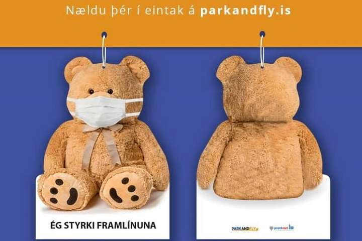 Reynir hvetur fólk til að sýna stuðning í verki: Keyptu bangsa til styrktar framlínu LSH