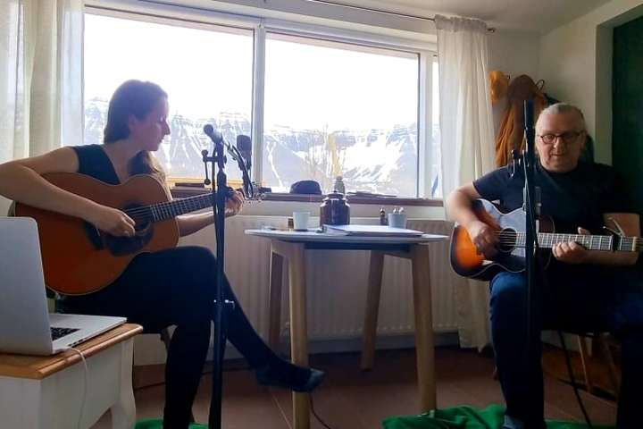 Dreymdi afa og lagði upp í túr: Siggi og Franziska sloppin úr sóttkví með 26 lög