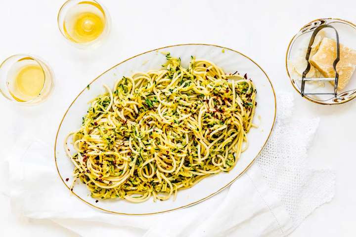 Hrikalega gott grænmetissítrónupasta – það verður ekki einfaldara