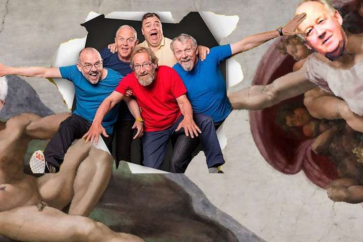 Hempunnar menn og húmor Guðs og vegir