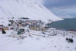 Forsetabílstjórinn er verðurtepptur á Ísafirði – Forsetinn komst heim með flugi
