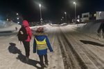 Börn í Grafarholti í hættu vegna gangstéttar sem aldrei er rudd: „Eigðu yndislegan dag“