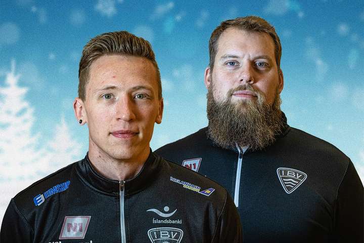 Handboltamennirnir Kári Kristján og Svanur með glænýtt jólalag