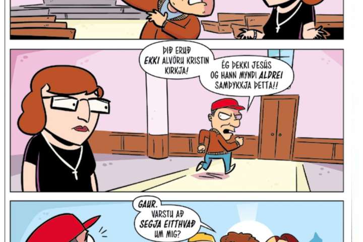Skammist ykkar!