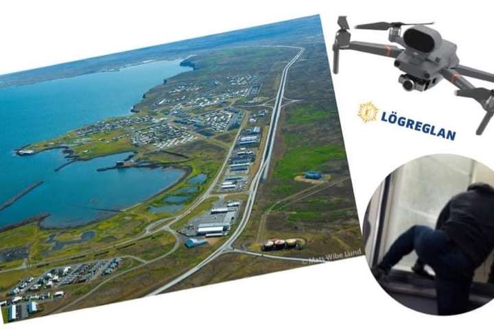 Innbrotsþjófurinn í Njarðvík enn ófundinn: Þjófurinn komst hálfa leið inn um baðherbergisglugga